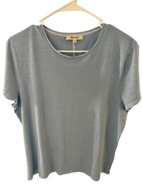 Madewell Light Blue Crewneck Tee - Size XXL